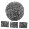 Stainless Steel Ball Scrubber 8Pcs Silver for Kitchen Dishes view 4