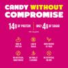 Protein Candy | 12-Pack | Low Sugar Candy | Whey Protein Isolate Snacks | A Good Source of Fiber | No Artificial Flavors or Colors | Gluten-Free | Made in the USA | Classic Fruit view 3