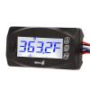 ABS Digital Motorcycle Coolant Temperature Gauge with LCD Display & Easy 22mm Handlebar Mount , Real-Time Monitoring view 2