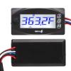 ABS Digital Motorcycle Coolant Temperature Gauge with LCD Display & Easy 22mm Handlebar Mount , Real-Time Monitoring view 4