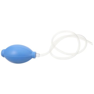 Oral Muscle Trainer Silicone TPE Blue Long Tube Design Tongue Training Tool