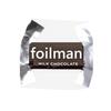 FOILMAN Foil Wrapper - Pack of 100 Candy Bar Wrappers with Thick Paper Backing - Folds and Wraps Well - Best for Wrapping 1.55Oz Candies/Chocolate Bars/Gifts - Size 6 x 7.5-inch (Silver) view 1