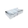 FOILMAN Foil Wrapper - Pack of 100 Candy Bar Wrappers with Thick Paper Backing - Folds and Wraps Well - Best for Wrapping 1.55Oz Candies/Chocolate Bars/Gifts - Size 6 x 7.5-inch (Silver) view 4