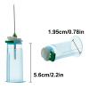 50-Pack Transparent Needle Holder with Lock (Without Lancet), Disposable Medical Training Tool view 4
