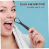 VICASKY 1 Set Tongue Scraper For Fresh Breath: Stainless Steel Tongue Cleaning Tool - Oral Care Product Scrubber - Bad Breath Treatment Supply view 4