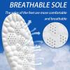 4D Cloud Soles for Men Women, Memory Foam Trim-to-Fit Arch Support Insoles for Anti Fatigue, Shock Absorption, Foot Pain Relief(Men 7.5-8.5/Women 9.5-10.5,Gray) view 4