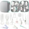 Baby Healthcare and Grooming Kit, Safety Newborn Nursery Baby Care Kit, with Hair Brush Comb, Nail Clipper, Thermometer, Pacifier Clip, Baby Registry Search, Baby Girl Boy Newborn Essentials view 1