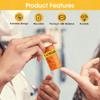 18pcs Clips for Pill Bottles,Medicine Bottle Label Clips for Easy Medication Identification,Reusable Pill Bottle Medicine Labels with Marker Pen,Sponge Wipe,Perfect for Home,Travel,Daily Use view 3