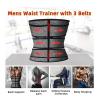BIOMICE Waist Support Waist Trainer Trimmer Tummy Control Shapewear Neoprene Sweat Belt Slimming Shaper Lumbar Support Belt(G,XX-Large) view 4