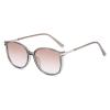 Large Reading glasses Sunglasses for Women Men, TR90 Metal Stylish UV400 Reader Eyewear for Outdoor Beach Travel Driving (Dark Amber, 3, x) view 1