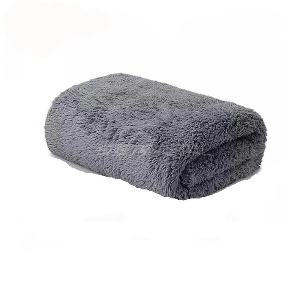 OHZI3Q 40X100CM Car Wash Towel Coral Velvet Microfiber Clean Cloth Thickened Soft High Absorbent Car Washing Towels for Cleaning