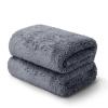 OHZI3Q 40X100CM Car Wash Towel Coral Velvet Microfiber Clean Cloth Thickened Soft High Absorbent Car Washing Towels for Cleaning view 2