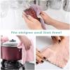 OHZI3Q 1/5/10pcs Microfiber Towels - Absorbent Kitchen Cleaning Cloths for Non-Stick Oil, Dish Rags, and Tableware for Cleaning(1pcs) view 2