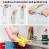 OHZI3Q 1/5/10pcs Microfiber Towels - Absorbent Kitchen Cleaning Cloths for Non-Stick Oil, Dish Rags, and Tableware for Cleaning(1pcs) view 4