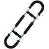 Adjustable Arm Trainer For Men, Steel Chest Exerciser With Foam Handles, Home Fitness Gear In Black & Blue view 1