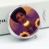 Mini Travel Small Pill Box, African American Black Woman Girl Painting Sunflower Portable Pill Container Metal Shell Medicine Organizer Holder for Vitamin, Fish Oils view 4
