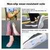 LFFTBK Diabetic Shoes,Men's and Women's Extra Wide for Swollen Feet Elderly Shoes(Gray,10US) view 3