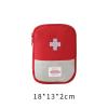 1PCS Mini Empty First Aid Bag 7.09x5.12 inches Portable Empty First Aid Kit Bag Waterproof Travel Medicine Bags for Emergency Essentials Medical Storage Bags for Travel Home Office Camping Outdoor 01 view 2