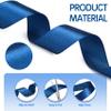 100 Yards 1 Inch Navy Blue Ribbon for Gift Wrapping Bouquet Accessories Navy Satin Ribbons for Hair Navy Fabric Ribbon for Graduation Ribbons Leis Wedding Invatation Bow Decoration view 3
