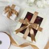100 Yards 1 Inch Champagne Gold Ribbons, Gold Satin Ribbon for Gift Wrapping, Wide Gift Fabric Ribbon for Bouquets Crafts Wedding Invitation Gifts Home Stocking Stuffers Decoration view 4