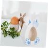 Angoily 10pcs Bunny Treat Boxes for Easter Parties Durable present Wrapping Boxes for Sweets and Chocolates for Spring Celebrations and Festive Events Pink Design view 4
