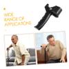 NOLITOY Elderly Cane Handle Attachment for Seniors Ergonomic Grip Mobility Aid for Easy Standing from Bed Chair Toilet Compatible with Folding Upright and Hiking Canes view 3