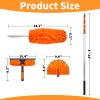 24-Foot High Ceiling Cleaning Kit, with 4-24-Foot Telescopic Dust Removal Rods, Window Cleaning Kit, Multi-Functional Accessories (Scraper, Duster, Ceiling Fan Vacuum Cleaner) (24FT) view 2