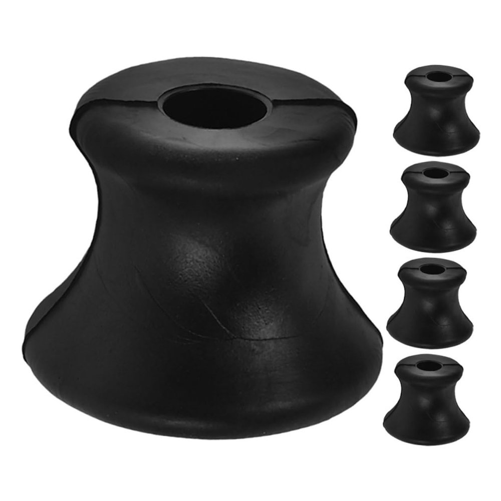 IMIKEYA 5pcs Non-slip Rubber Tuning Fork Holder Set for Sound Healing Meditation and Yoga Base for Enhanced Relaxation and Focus