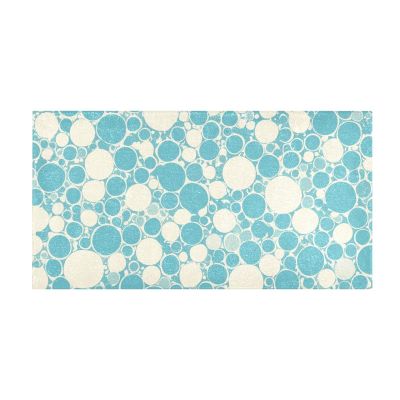 Yoogain Candy Turquosie mats Non Slip Soft mats for Inside Shower for Living Room Accessories 39x20in