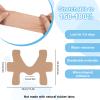 10 Count Precut Kinesiology Ankle Tape,Original Cotton Kinesiology Tape for Ankle,Prevent Ankle Sprain,Breathable & Waterproof,Elastic Athletic Tape for Ankles Ligament Support and Muscle view 2