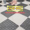 saditesdk Shower Floor Mat 50 Pcs Non-Slip Splicing Tiles, 11.8" X 11.8" Interlocking PVC Floor Mat, Mats for Drain Pool Shower Bath Kitchen Wet Areas view 3