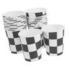 ULTECHNOVO 4sets Racing Party Paper Cups Festive Tableware for Weddings Birthdays Events for Serving Water Beverages 30pcs*4 view 2