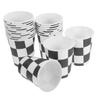 ULTECHNOVO 4sets Racing Party Paper Cups Festive Tableware for Weddings Birthdays Events for Serving Water Beverages 30pcs*4 view 4