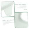 HAKIDZEL Thick EVA Toilet Seat Cushion Pad Waterproof Self-Adhesive Soft Mat Comfortable Bathroom Toilet Seat Cover for Adults Anti-Slip Pedestal Pan Cushion view 3