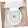 HAKIDZEL Thick EVA Toilet Seat Cushion Pad Waterproof Self-Adhesive Soft Mat Comfortable Bathroom Toilet Seat Cover for Adults Anti-Slip Pedestal Pan Cushion view 4