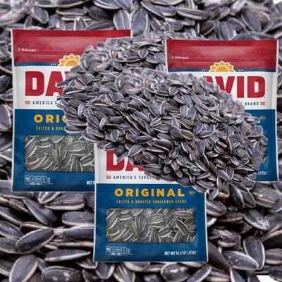 Jumbo Salted and Roasted Sunflower Seeds in Shell, 5.25 oz Bags - (3 - Pack, Original Flavor)