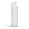 250 Count - Wide Mouth 116mm Plastic Squeeze Multi Pre-Roll Tubes Child Resistant - Water Resistant - Smell/Odor Resistant - Air Resistant - BPA Free (Clear)