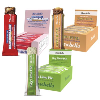 Barebells New On The Block Bundle (3 Mix Pack) 36 Total Bars, High Protein Snacks, with 16g and 20g Protein & No Added Sugar On-the-Go Breakfast or Post-Workout Treat