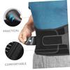 HONMEET Breathable Back Brace for Fitness Widen Lower Back Support Belt Dual Support Adjustable Pressure Design for Weightlifting and Sports view 3