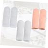 Beavorty 3 Pairs Comfortable Finger Sleeves Durable Skin Friendly Finger Protectors for Everyday Use and Physical Activities Lightweight and Washable for Men and Women view 2