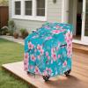 Bivxisrvo Cherry Blossom Wheelchair Cover Waterproof, Mobility Scooter Storage Cover for Travel Power Wheelchair Dust Protective Covers with Storage Bag Easy to Install view 3