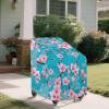 Bivxisrvo Cherry Blossom Wheelchair Cover Waterproof, Mobility Scooter Storage Cover for Travel Power Wheelchair Dust Protective Covers with Storage Bag Easy to Install view 4