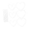 CHILDWEET 6set Heart Shape Wreath Forms Bulk Crafts DIY Floral Wreath Making Frame Kit view 1