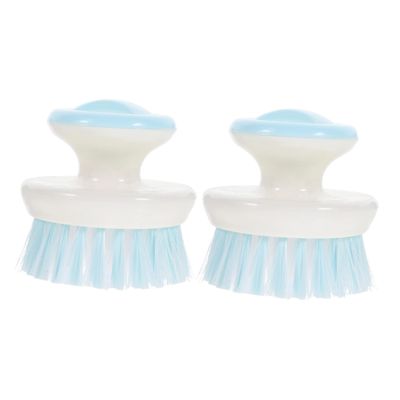 GOOHOCHY 2pcs Heavy-Duty Kitchen Cleaning Brush Stove Dish Scrub Brush Pan Scrubbers Potato