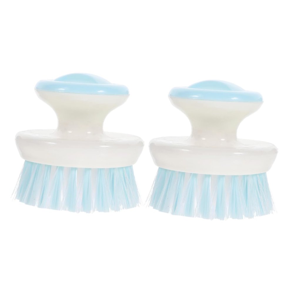 GOOHOCHY 2pcs Heavy-Duty Kitchen Cleaning Brush Stove Dish Scrub Brush Pan Scrubbers Potato