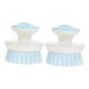 GOOHOCHY 2pcs Heavy-Duty Kitchen Cleaning Brush Stove Dish Scrub Brush Pan Scrubbers Potato view 1