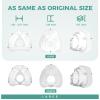 2 Pack Replacement Nasal Cushion for ResMed AirFit N20, Compatible with Original Frame, Reliable Seal and Durable Replacement Supplies, Large view 3