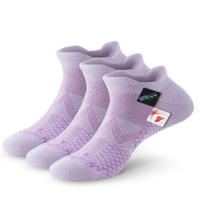 Mokah Stone Diabetic Ankle Socks for Men Women, Moisture-Wicking Non-Binding Cushioned Neuropathy Sock, 3 Pairs