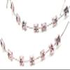1 Pack Temporary Tooth Decoration with Metal Wires,Metal Bracket and Orthodontic Ligature Ties,Props for Dental Students to Practice and Orthodontist Explain (Pink) view 4