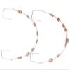 1 Pack Temporary Tooth Decoration with Metal Wires,Metal Bracket and Orthodontic Ligature Ties,Props for Dental Students to Practice and Orthodontist Explain (Orange) view 3
